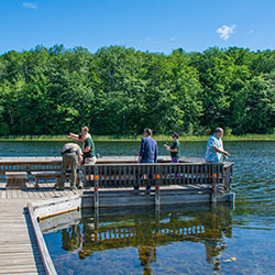 Grebe lake